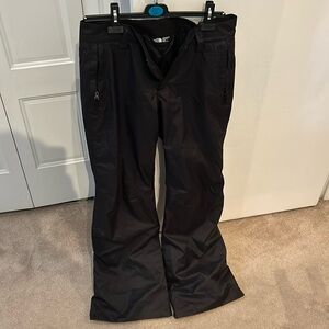 North face snow pants & beanie